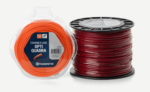 Μεσινέζα Τετράγωνη (Opti Quadra) Husqvarna 3,0 mm / 48 m Κόκκινη - Image 2