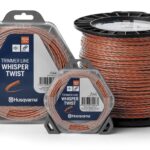 Μεσινέζα Husqvarna Whisper Twist 3 mm / 48 m Πορτοκαλί / Μαύρη